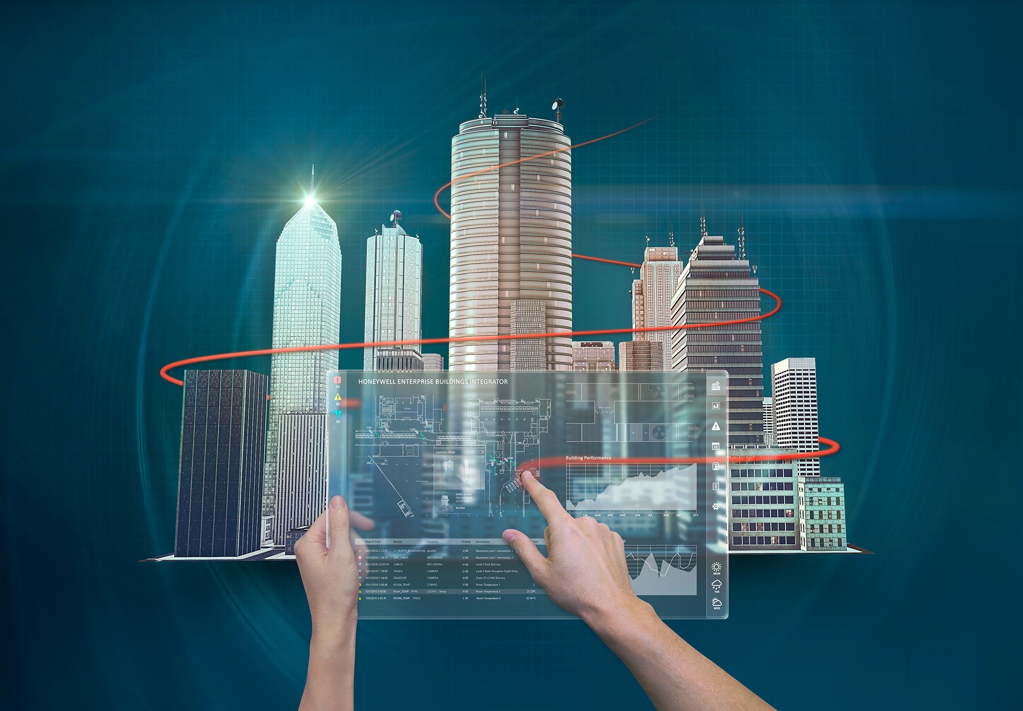 Real estate ERP demo dashboard